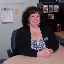 a picture of Carrie Accuff, she is the career services advisor at CSHA